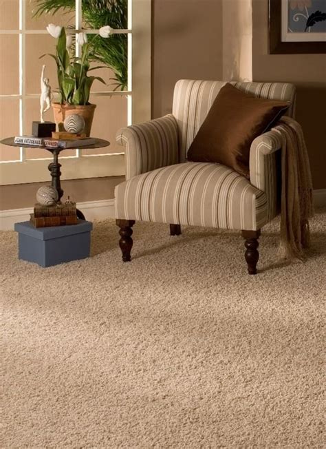 a living room scene with focus on the chair and rugs in front of the window