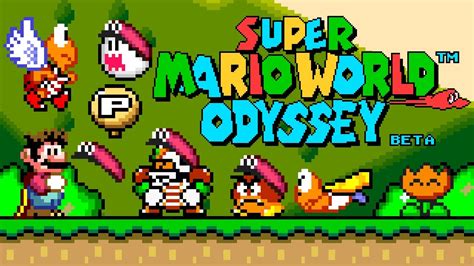 Super Mario World Odyssey (SNES) - SMW Rom Hack (New Gameplay). ᴴᴰ ...