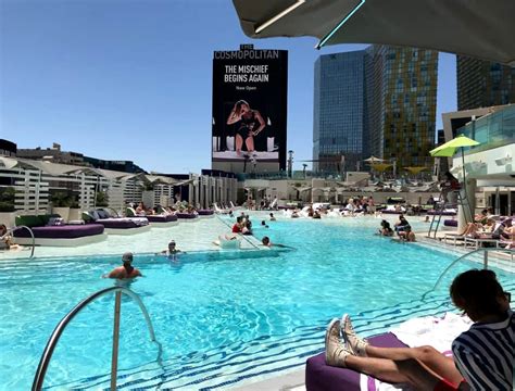 Boulavard Pool at the Cosmopolitan Resort Las Vegas - Mommy Travels