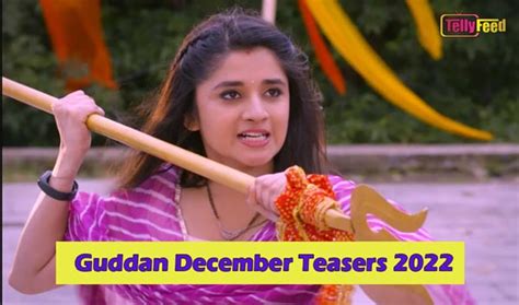 Guddan December Teasers 2022 - Tellyfeed