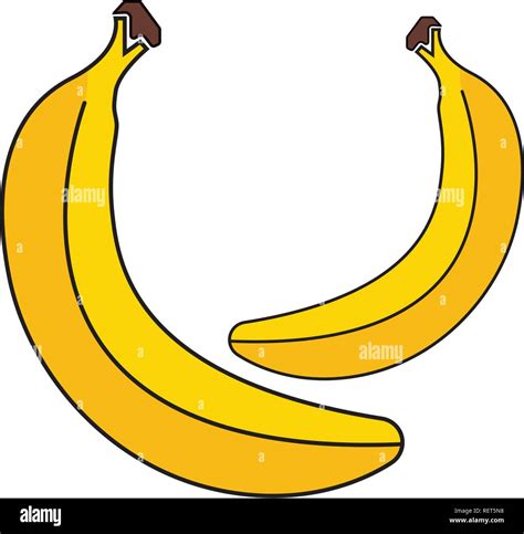 Banana fruits vector template Stock Vector Image & Art - Alamy