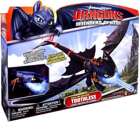 How to Train Your Dragon Dragons Defenders of Berk Toothless Figure ...