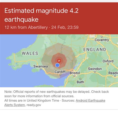 Earthquake : r/southwales