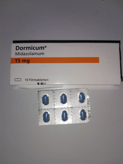 Dormicum 15mg tablets😋 : benzodiazepines