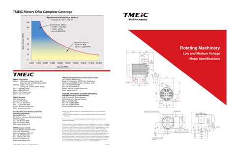 Motors Specification Chart