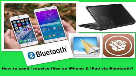 How to send/receive files via Bluetooth on iPhone and iPad- iOS 8 ...