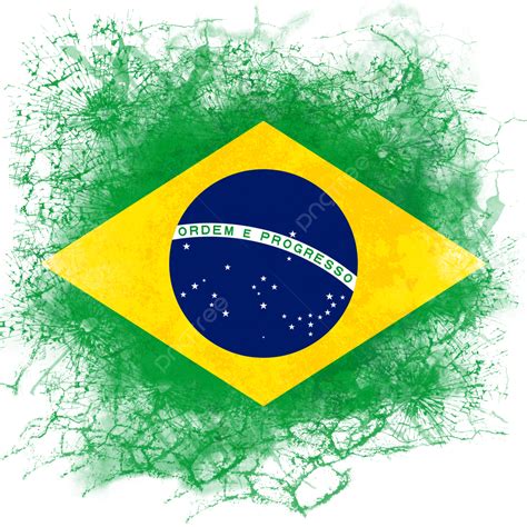 National Flag Of Brazil, National Flag, Brazil, Flag PNG Transparent ...