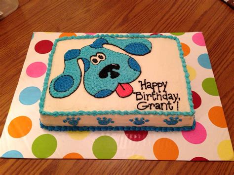 Blue's Clues Birthday Cake | Blue's clues birthday cake, Blue birthday ...