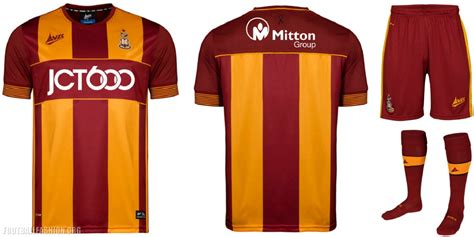 Bradford City 2017/18 Avec Home Kit – FOOTBALL FASHION.ORG