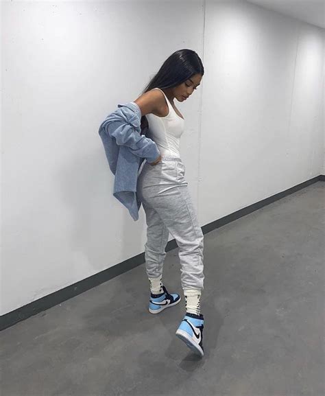 air jordan 1 blue chill outfit | Jordan outfits womens, Chill outfits ...