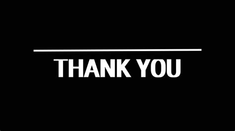 Thank you text animation footage. Text lettering motion graphic on ...