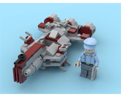 LEGO MOC Microfighter - Republic Frigate by bensbrickdesigns ...