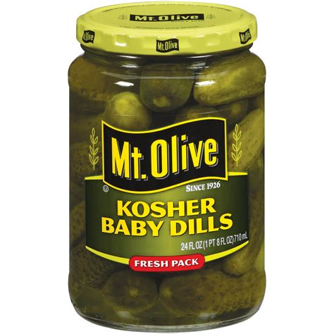 Mt. Olive Pickles Kosher Baby Dills 0.75 fl oz