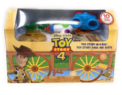 Toy Story 4 Toy Story In A Box Disney Pixar 10 Pieces Andy's Iconic Toy ...