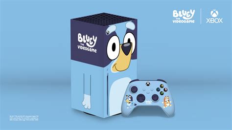 Microsoft makes custom Bluey Xbox for launch of Bluey: The Video Game ...