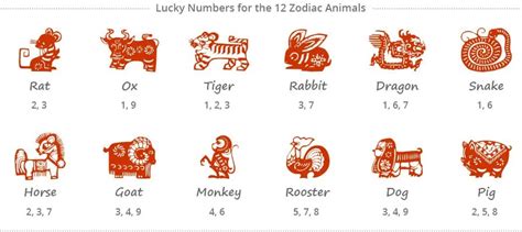 Chinese New Year Animal Lucky Numbers - Latest News Update