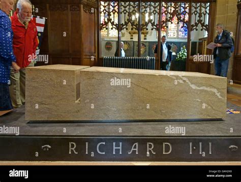 Tomb king richard iii in hi-res stock photography and images - Alamy