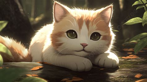 Cute Anime Kittens Wallpaper