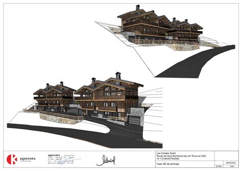 Exclusive new development of four stunning luxury chalets, MORZINE ...