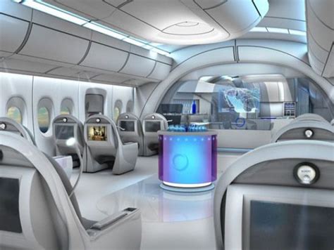 Futuristic airplane interior curated by @missmetaverse www.futuristmm ...