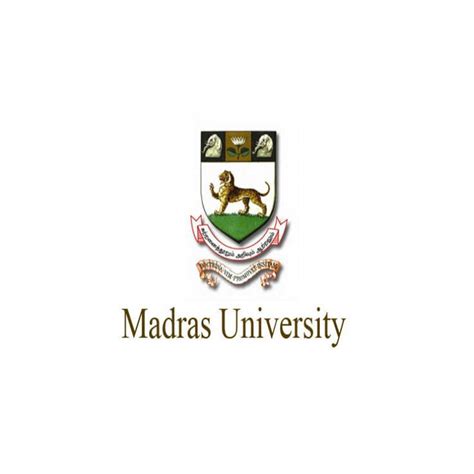 University of Madras logo University Logo, Madras, Syllabus, Chennai ...