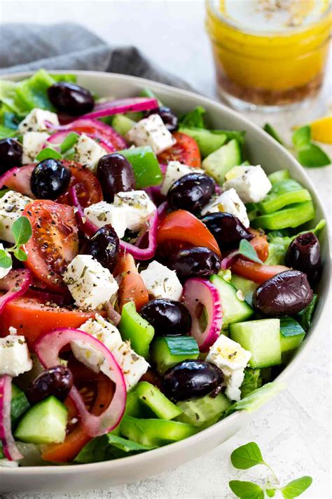 Greek Salad Recipe - Jessica Gavin