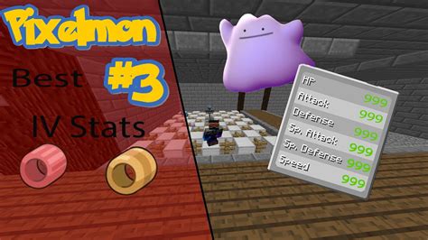 Minecraft Pixelmon | How To Get *BEST STATS* #3 (Ditto) - YouTube