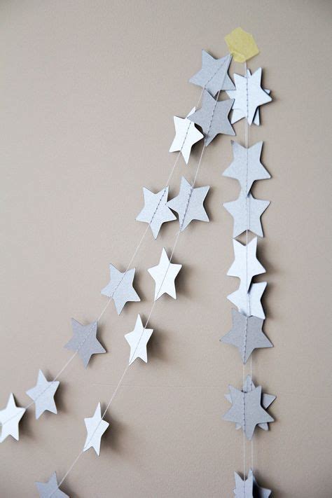 Paper garland star garland wedding garland por PaperNotebook ...