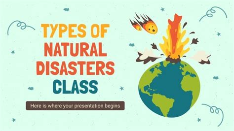 Types of Natural Disasters Class | Google Slides & PowerPoint