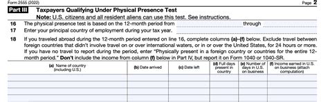 IRS Form 2555: A Foreign Earned Income Guide
