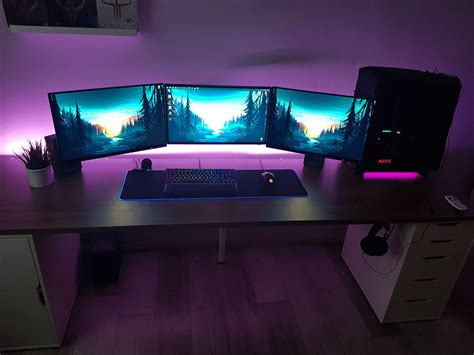 One more Ikea-desk-gaming-setup 2019 : r/battlestations