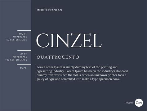 15 Cinzel is considered contemporary, although it was inspired by ...