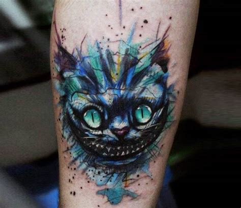 Cheshire Cat tattoo by Andrey Stepanov | Post 16127