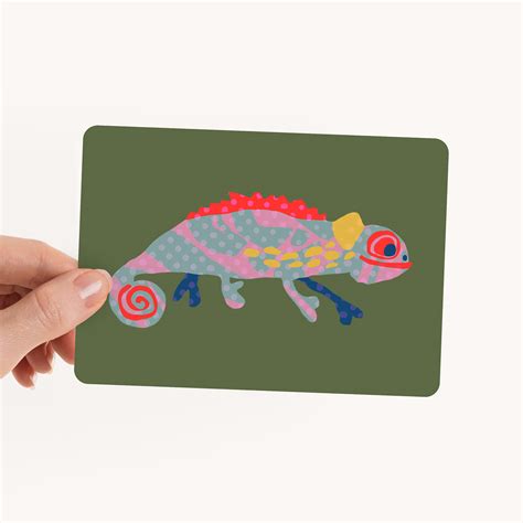 animal cards on Behance