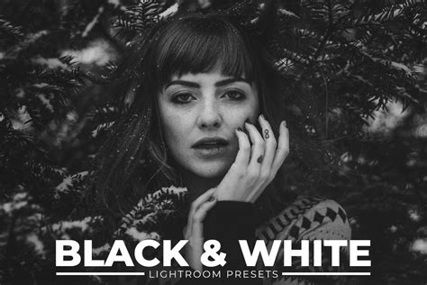 100 Black and White Lightroom Presets - Free Download