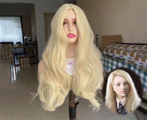 Wig Luna Lovegood Wig Synthetic Wig Cosplay Wig Costume Wig - Etsy