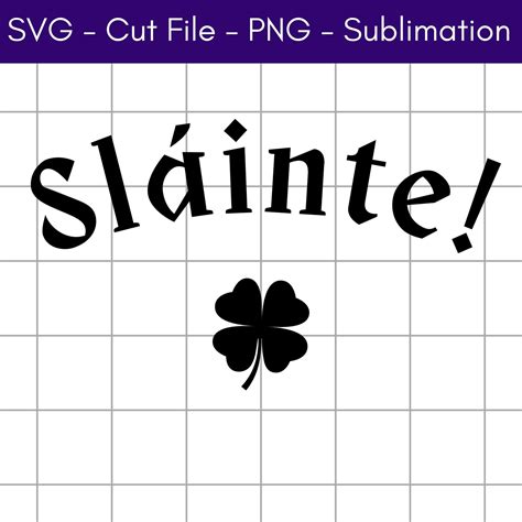 Slainte SVG Irish SVG Slainte SVG Cut File St Patrick's | Etsy