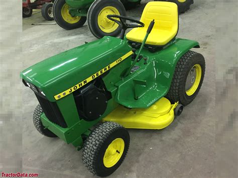 TractorData.com John Deere 110 tractor photos information