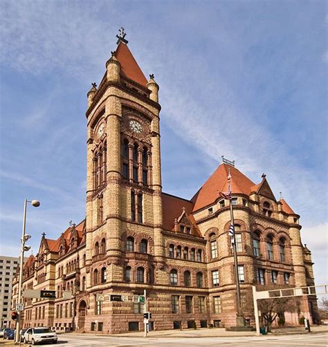 Cincinnati City Hall, Samuel Hannaford, architect, completed 1893 ...