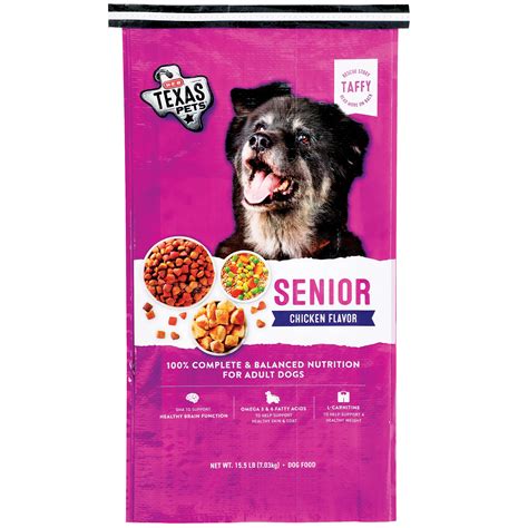 H-E-B Texas Pets Senior 7 Formula Dry Senior Dog Food - Shop Food at H-E-B