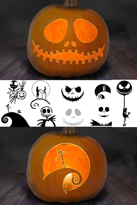 Jack And Sally Pumpkin Patterns