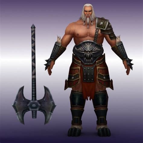 Diablo Barbarian Giant 3D | CGTrader