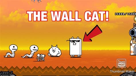 *WALL CAT* the battle cats! - YouTube