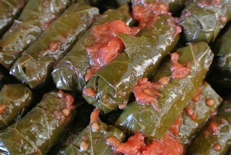 Lebanese Stuffed Grape Leaves