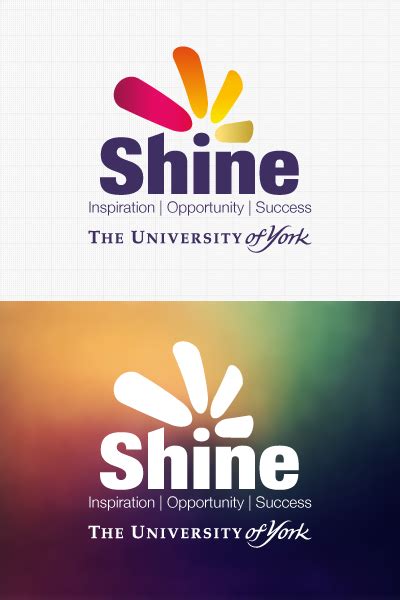 Shine logo design. An outreach programme for the University of York ...