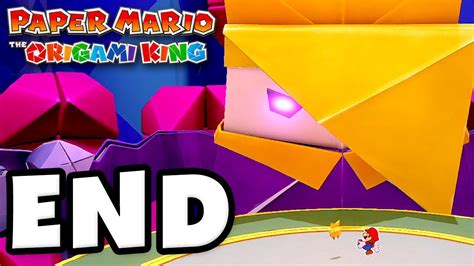 King Olly Boss Fight! ENDING! - Paper Mario: The Origami King ...