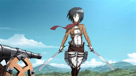 Attack On Titan Mikasa Ackerman UHD 4K Wallpaper | Pixelz