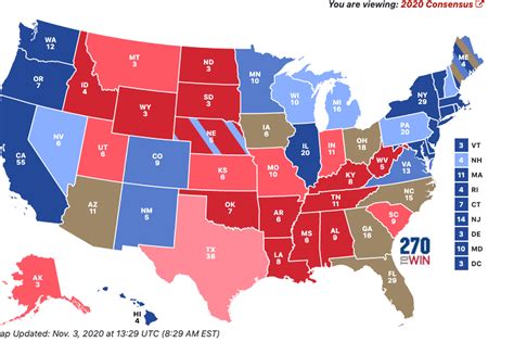 5 election 2020 interactive maps to help you predict Trump vs. Biden ...