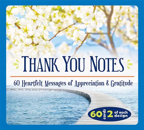 Thank You notes. 60 Heartfelt messages of appreciation & gratitude ...