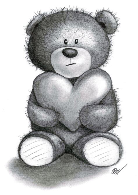 Teddy Bear Drawings | Traditional Art / Drawings / Portraits & Figures ...